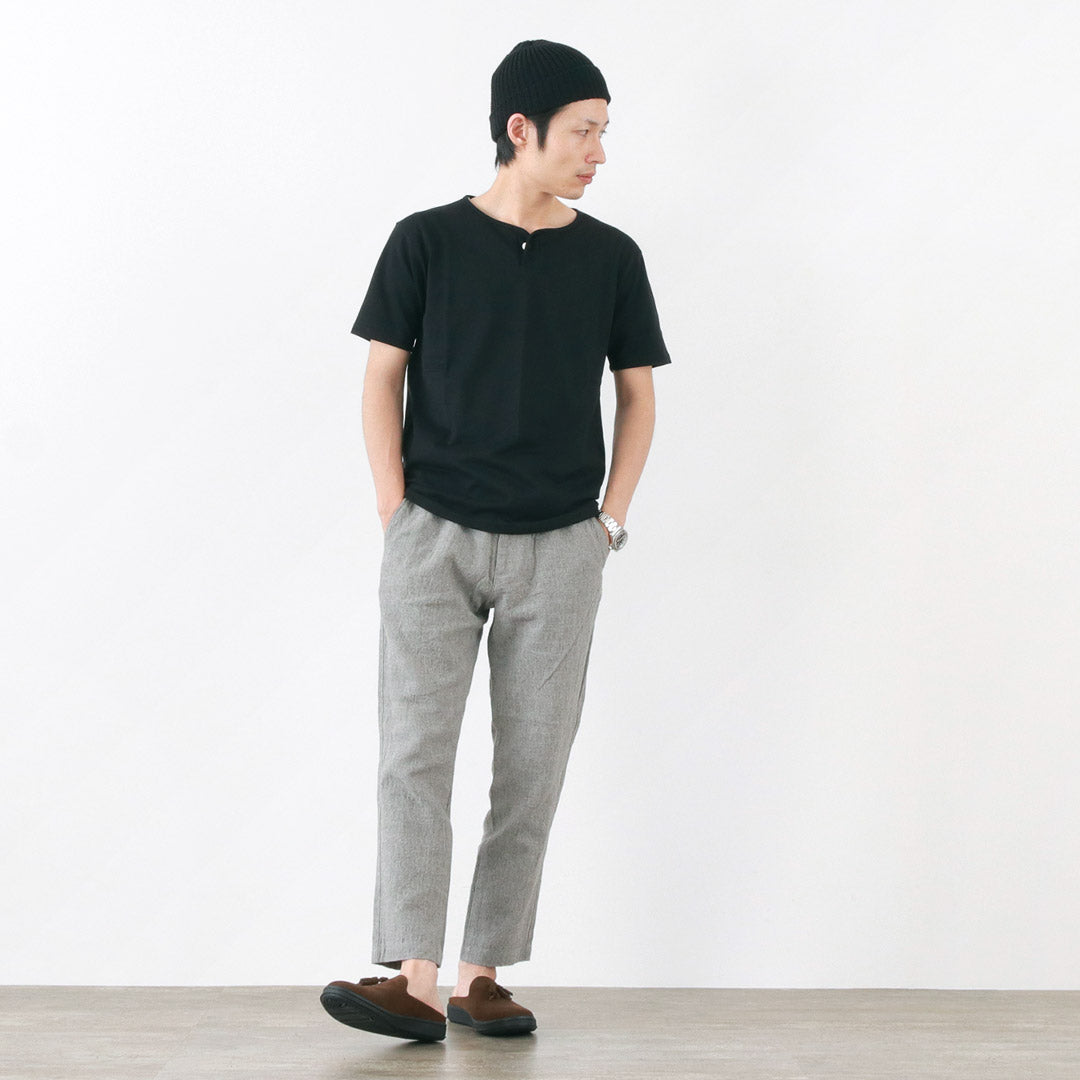 Tieasy / Summer Knits Henley短袖T恤