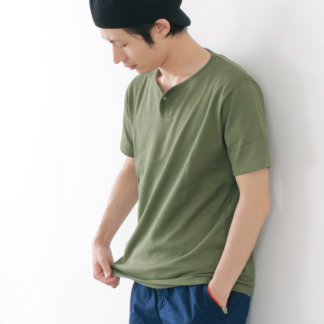 Tieasy / Summer Knits Henley短袖T恤