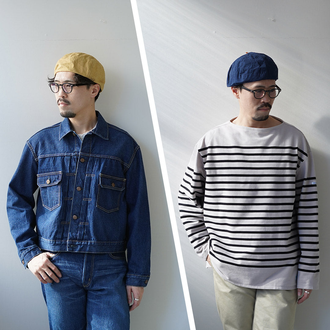 HIGHER / Cotton–Linen Weather Beret