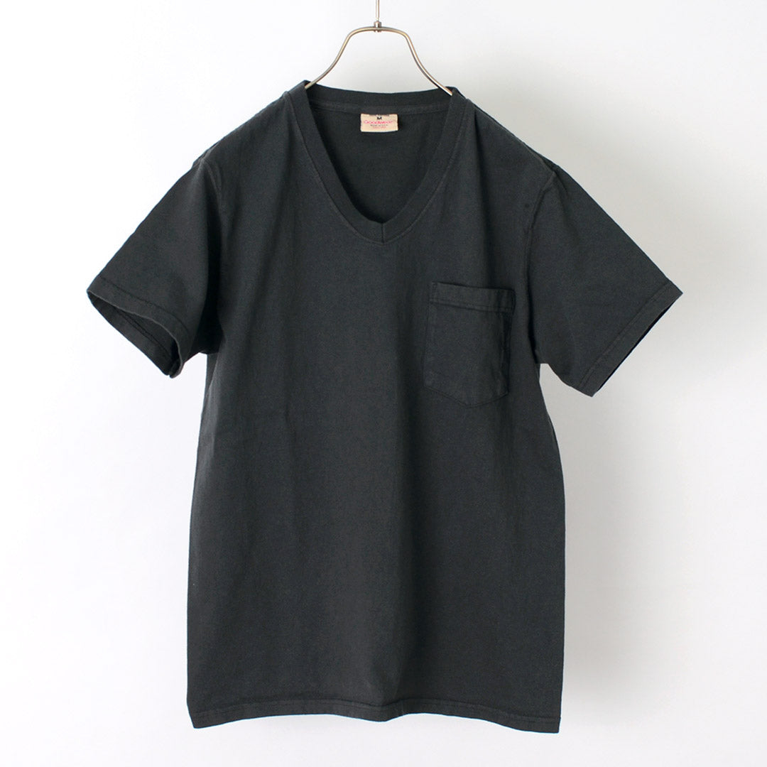 GOODWEAR / Coded short sleeve V-neck pocket T-shirt