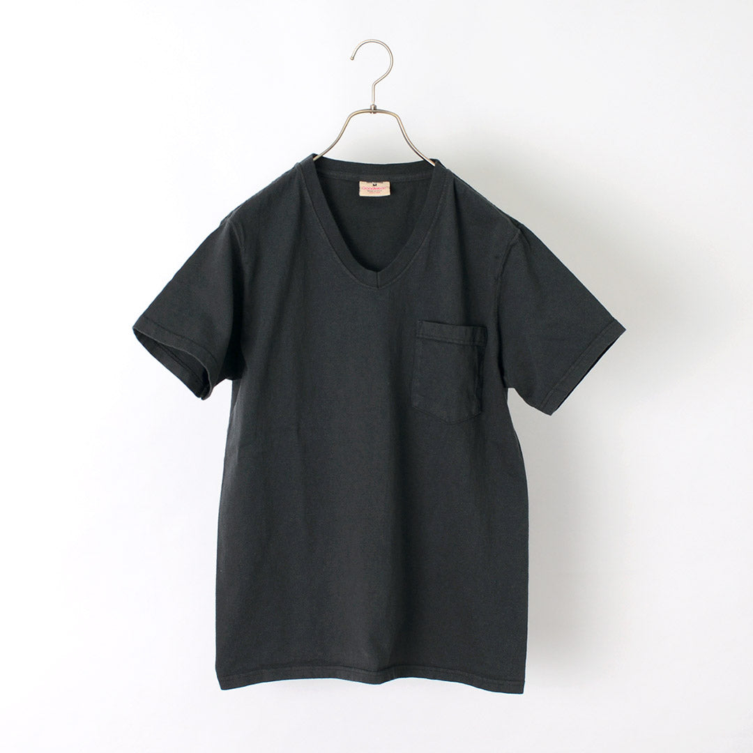 GOODWEAR / Coded short sleeve V-neck pocket T-shirt