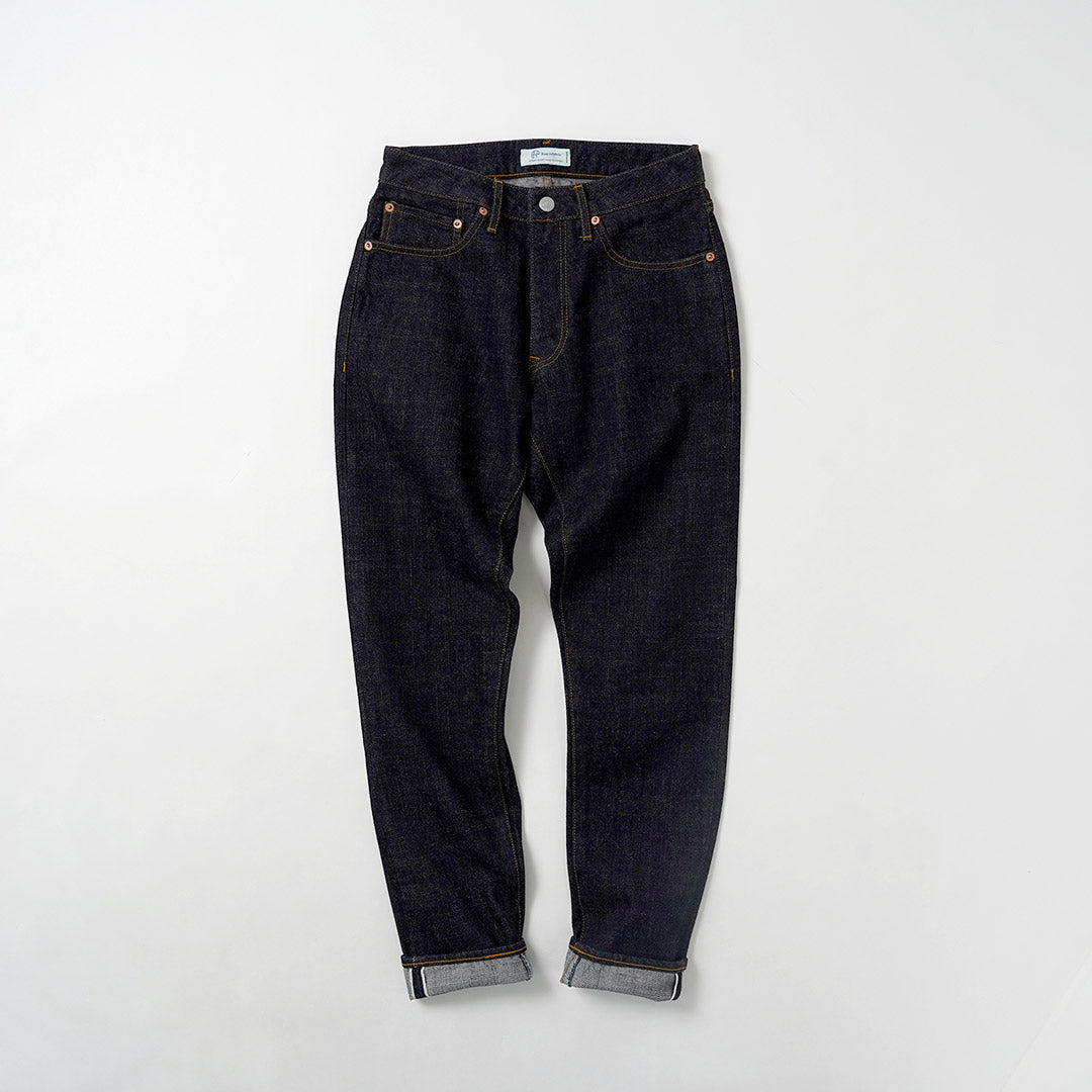 Blue refabric / 17oz Selvedge Monster Denim Semi-Wide Tapered 5-Pocket Jeans