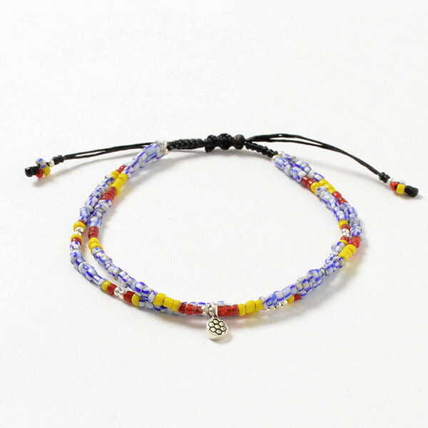 PHADUA / Multi Handmade Beaded Anklet