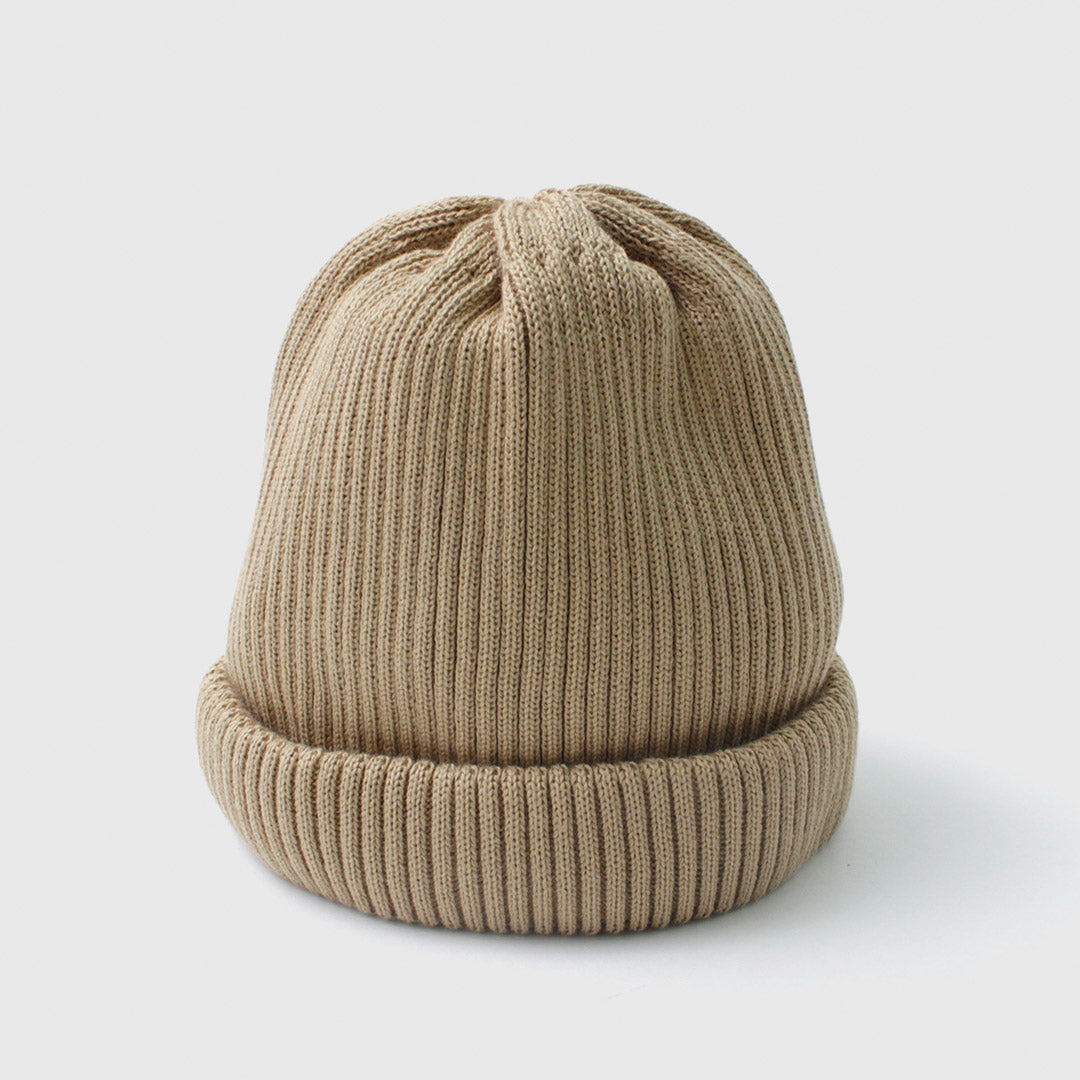 ROTOTO / Cotton Roll Up Beanie