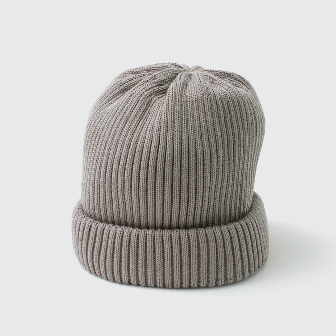 ROTOTO / Cotton Roll Up Beanie