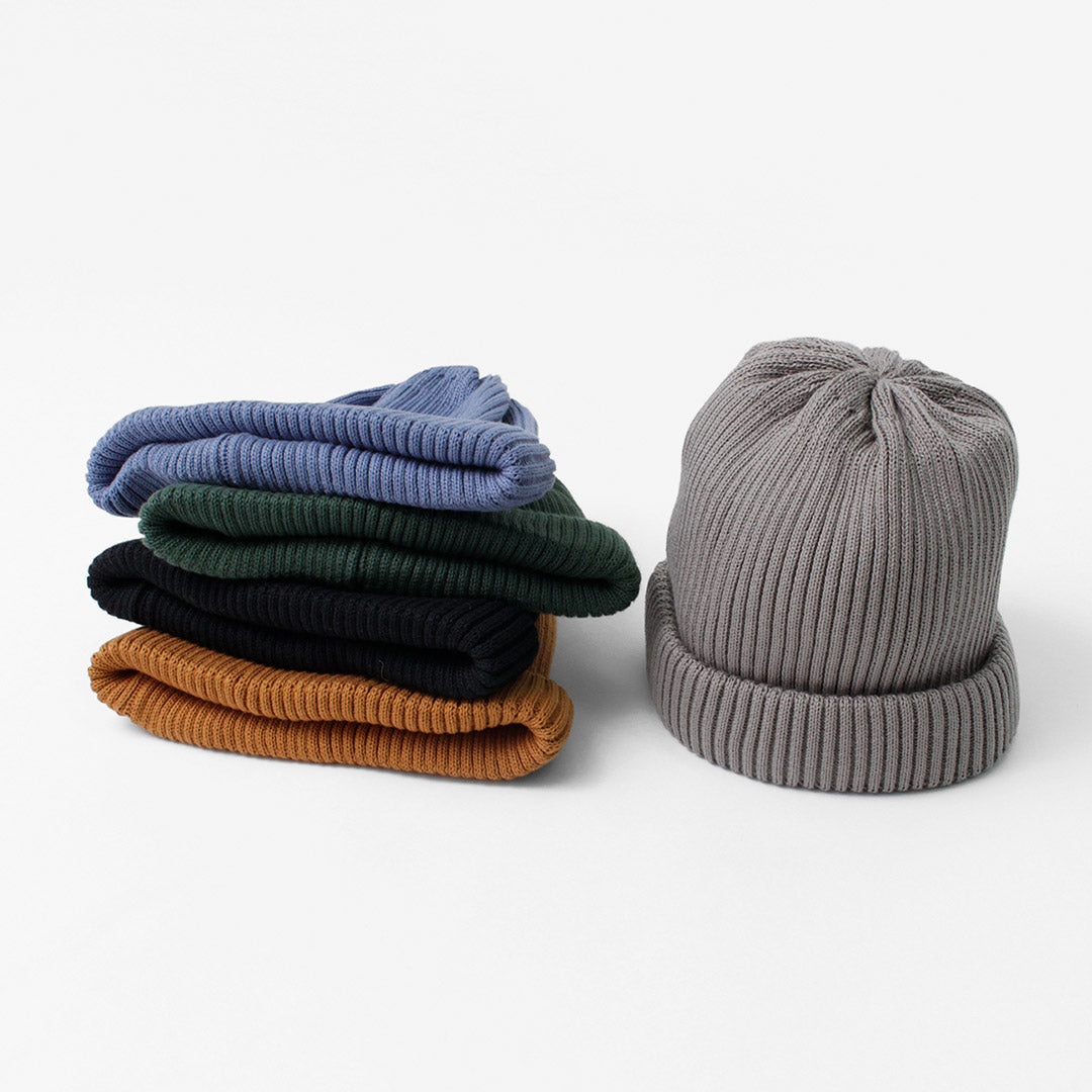 ROTOTO / Cotton Roll Up Beanie