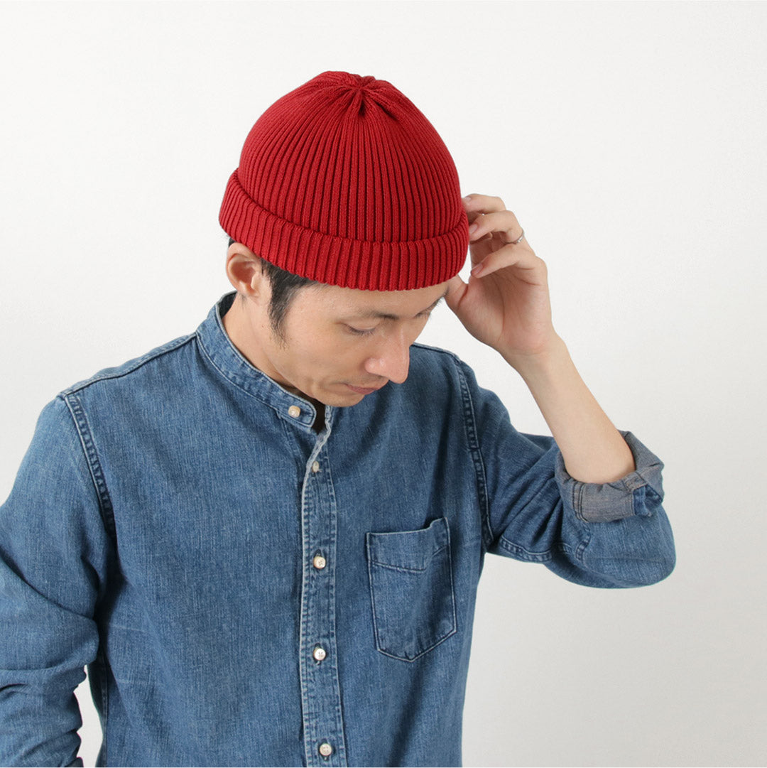 ROTOTO / Cotton Roll Up Beanie