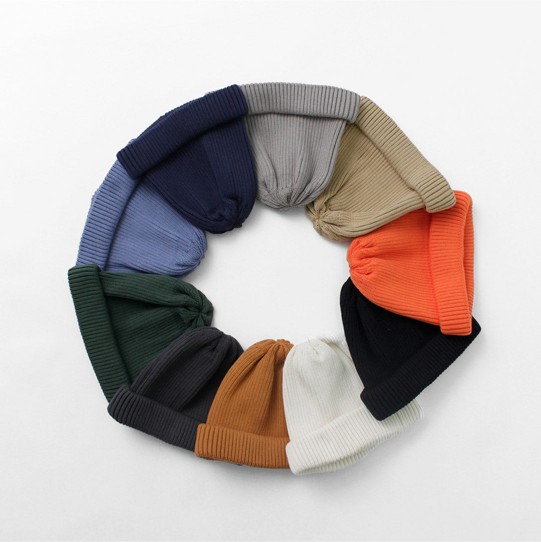 ROTOTO / Cotton Roll Up Beanie