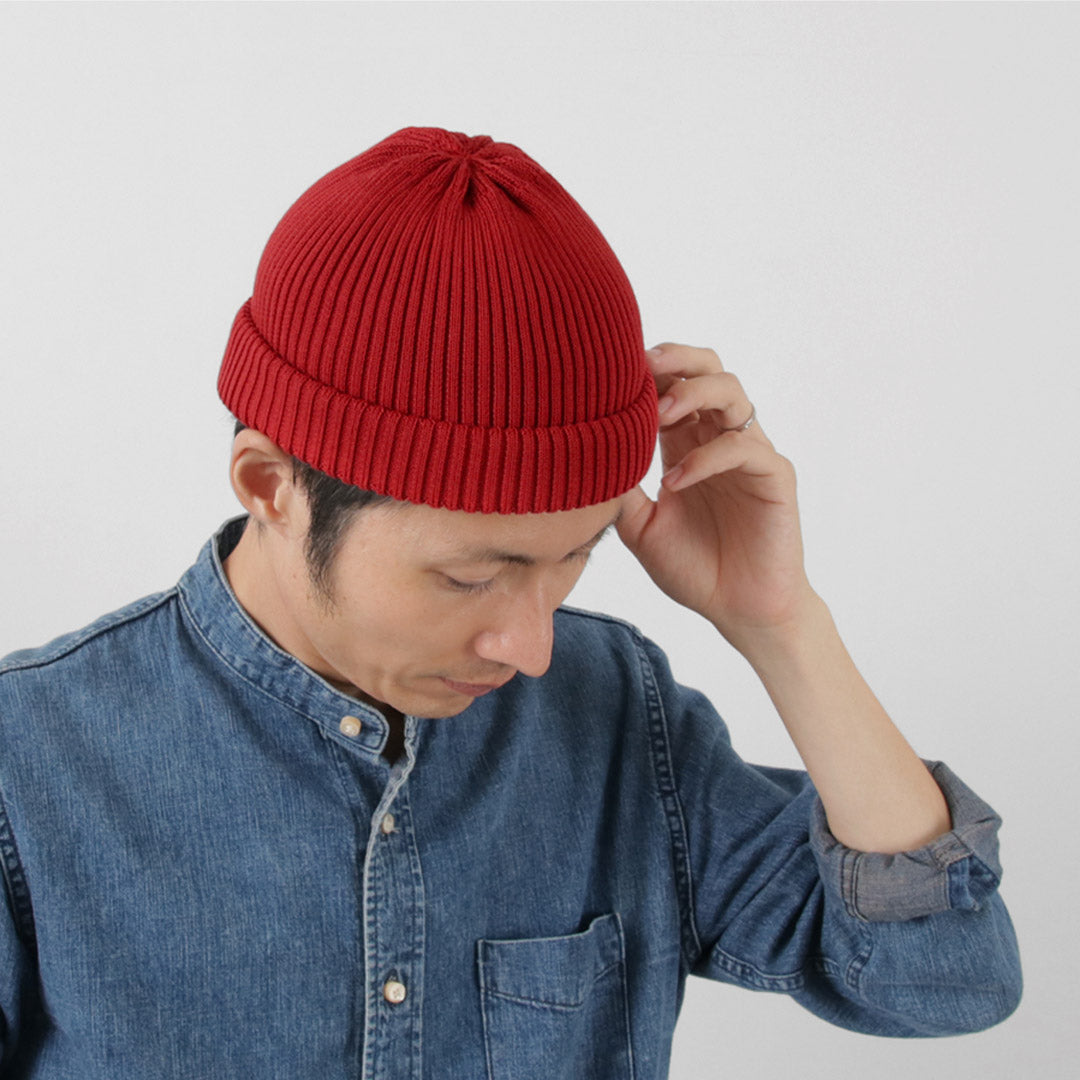ROTOTO / Cotton Roll Up Beanie