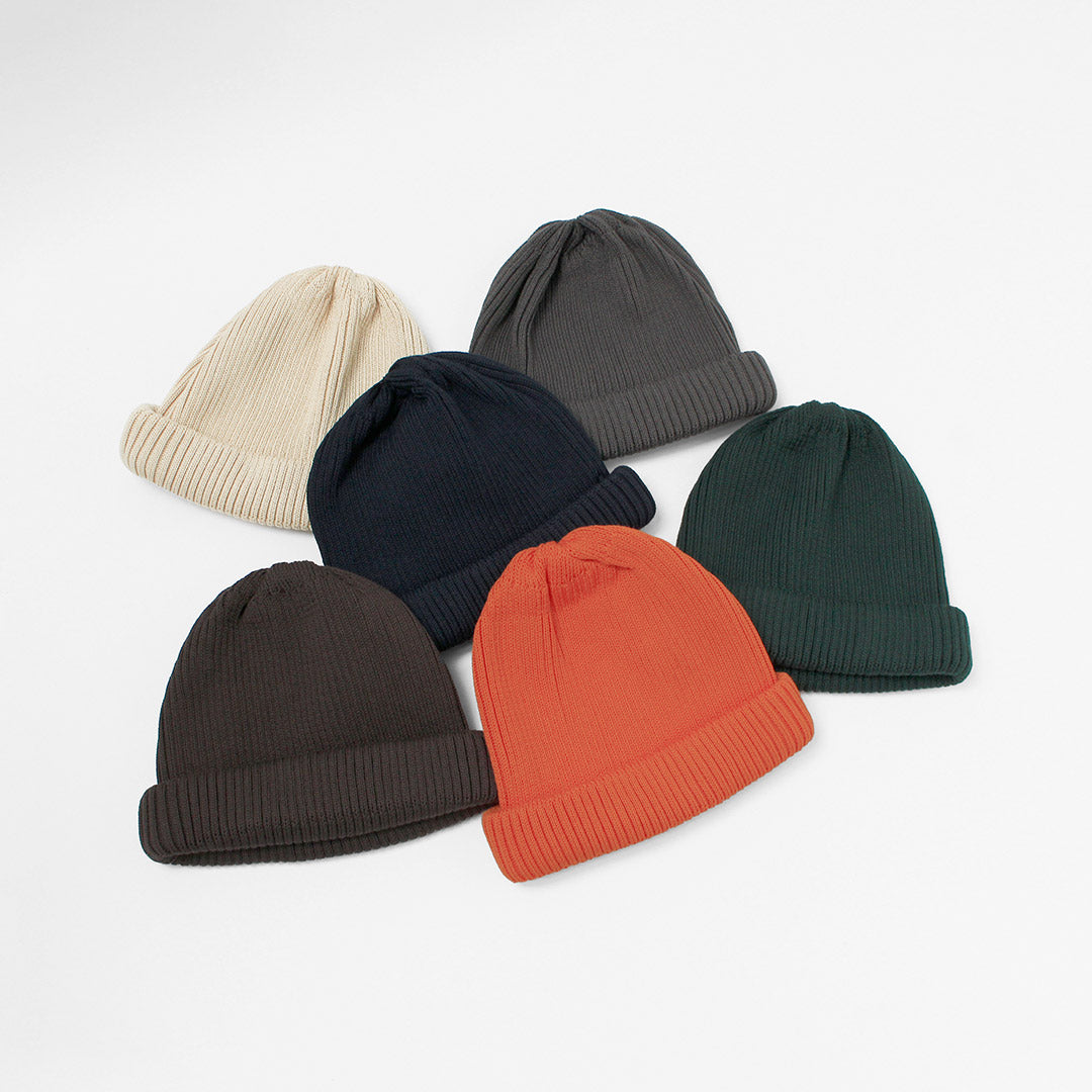 ROTOTO / Cotton Roll Up Beanie