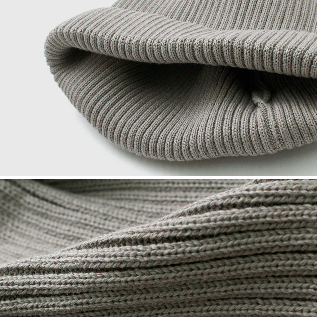 ROTOTO / Cotton Roll Up Beanie