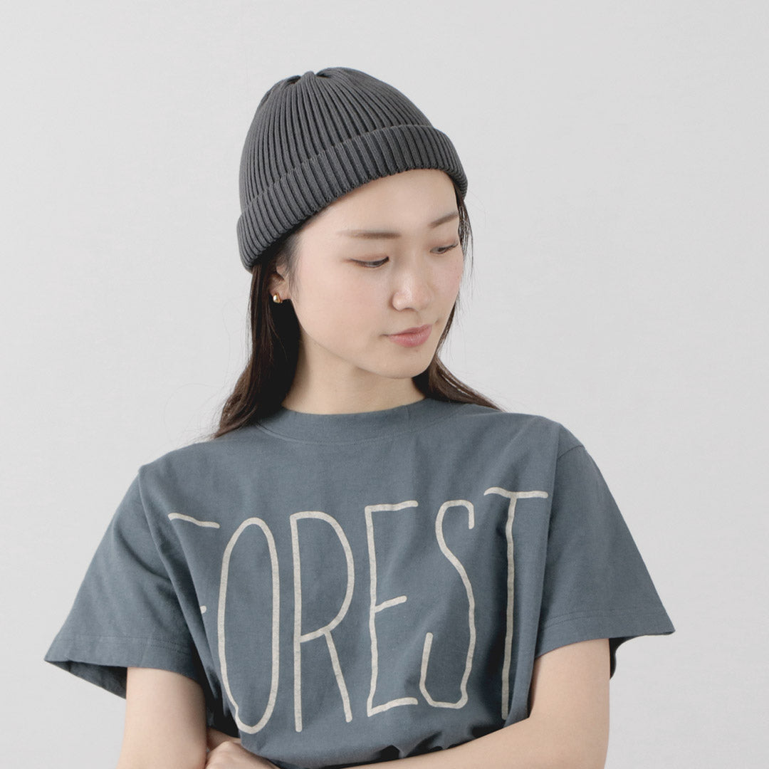 ROTOTO / Cotton Roll Up Beanie