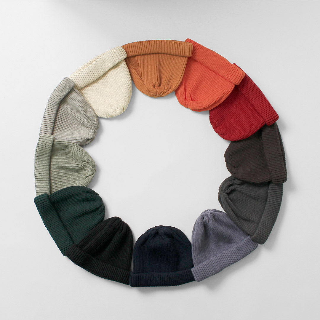 ROTOTO / Cotton Roll Up Beanie