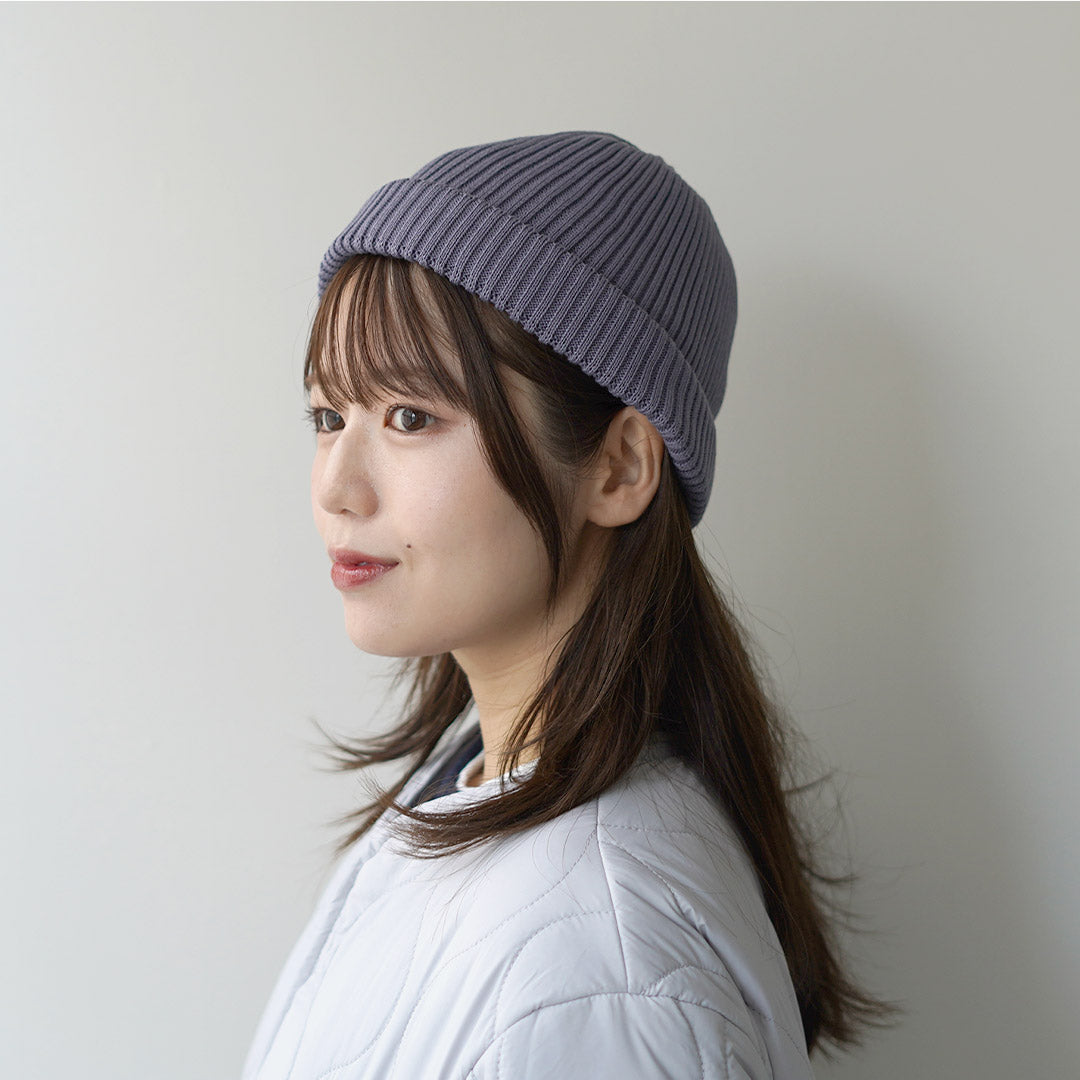 ROTOTO / Cotton Roll Up Beanie