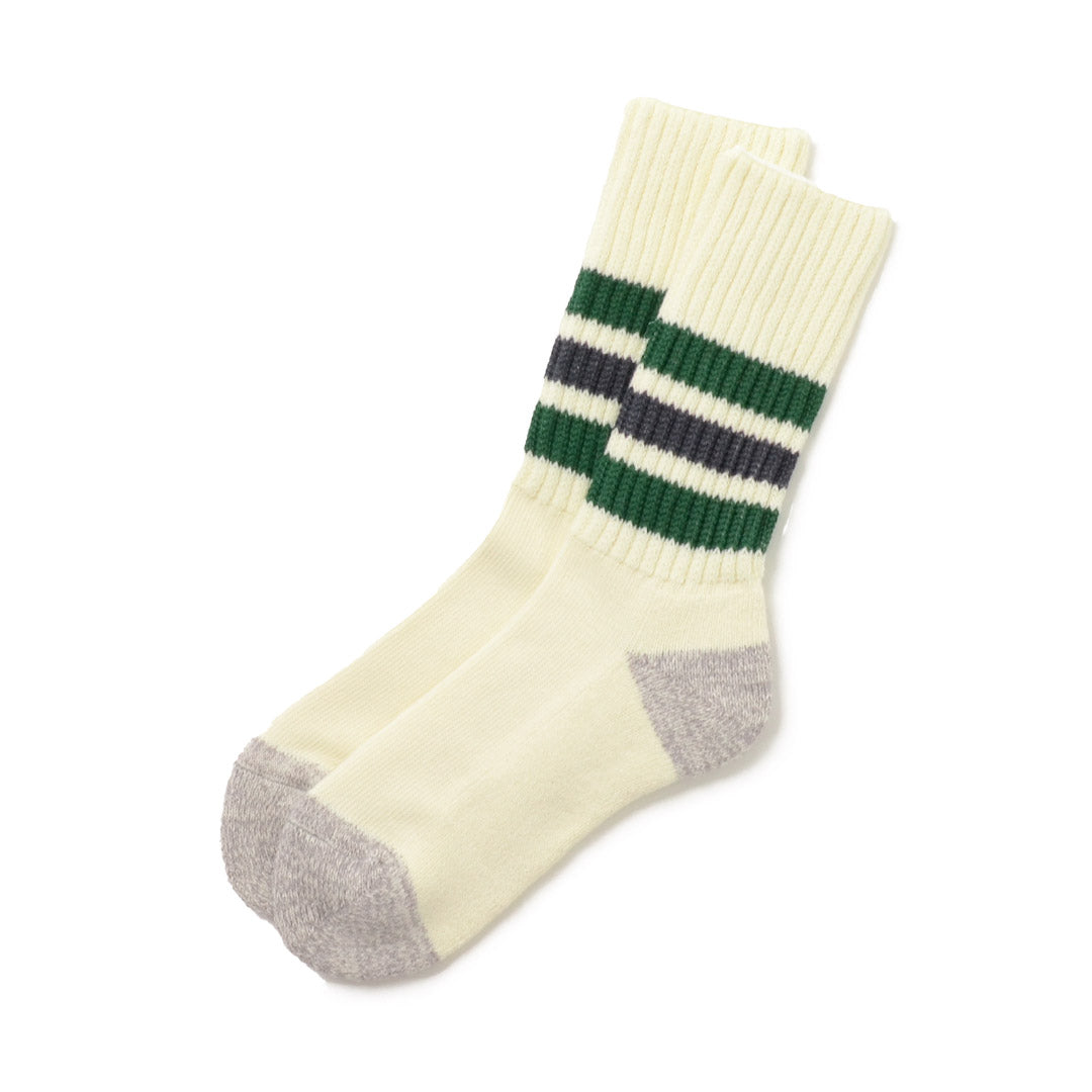 ROTOTO / R1255 Coarse Ribbed Old School Socks