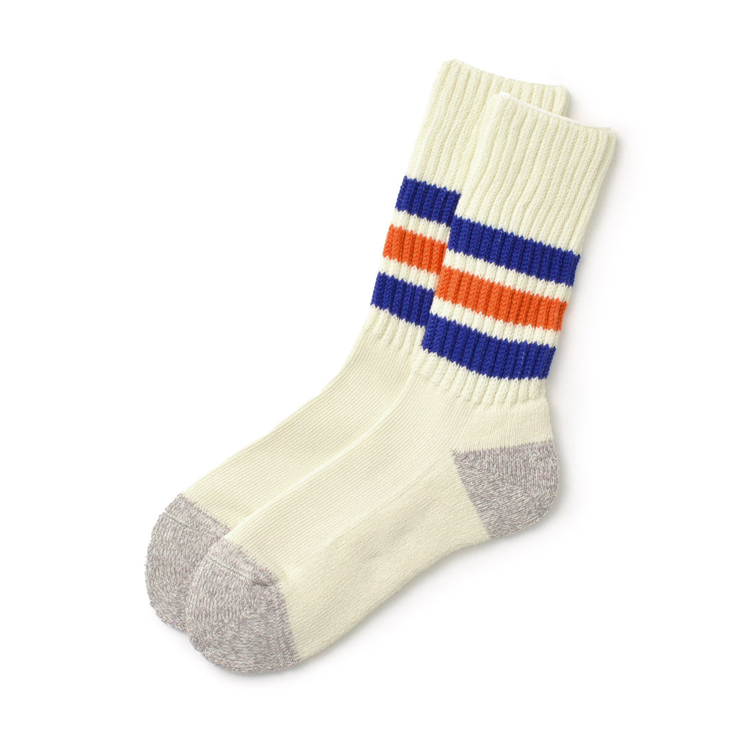 ROTOTO / R1255 Coarse Ribbed Old School Socks