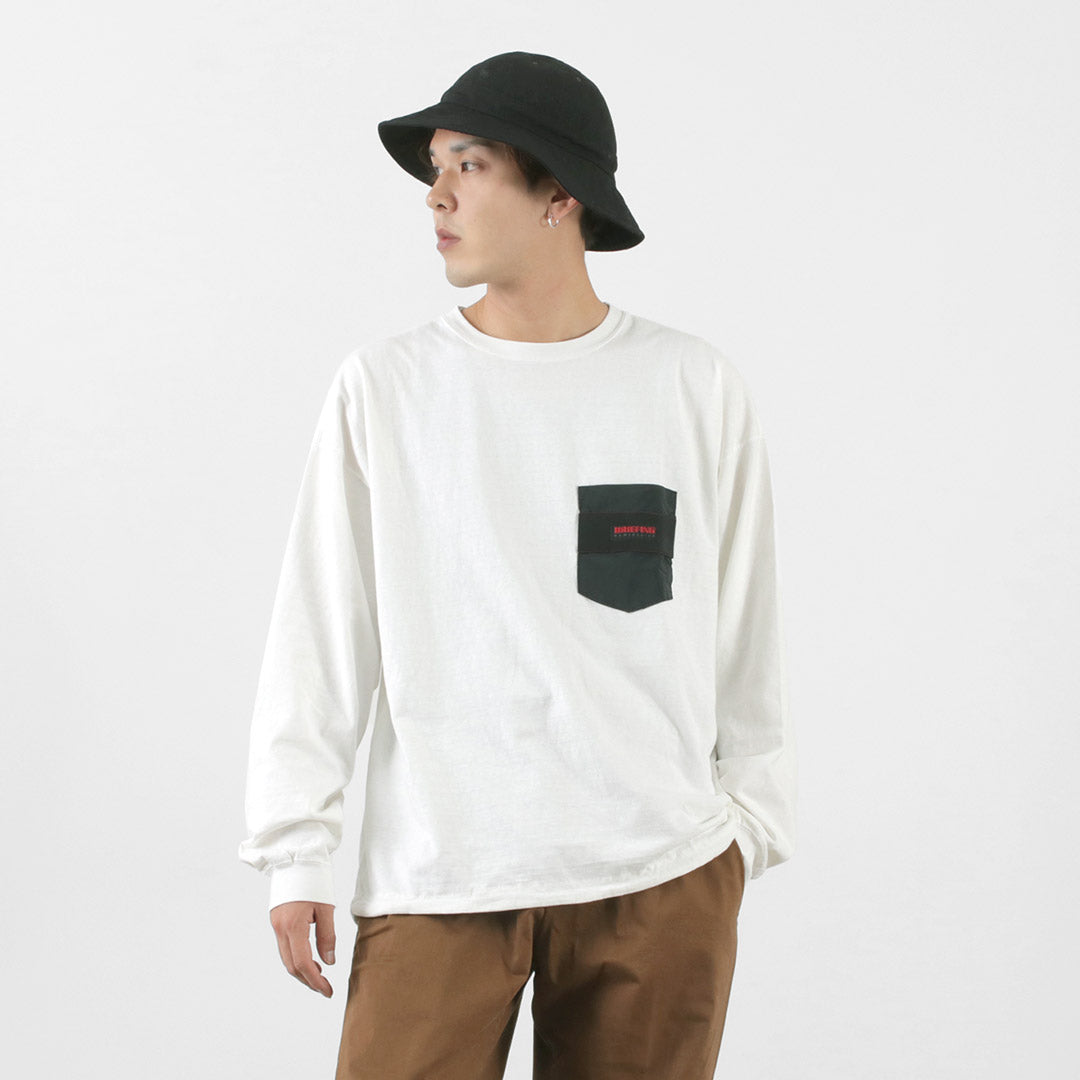 REMI RELIEF × BRIEFING / Long Sleeve T-Shirt 1