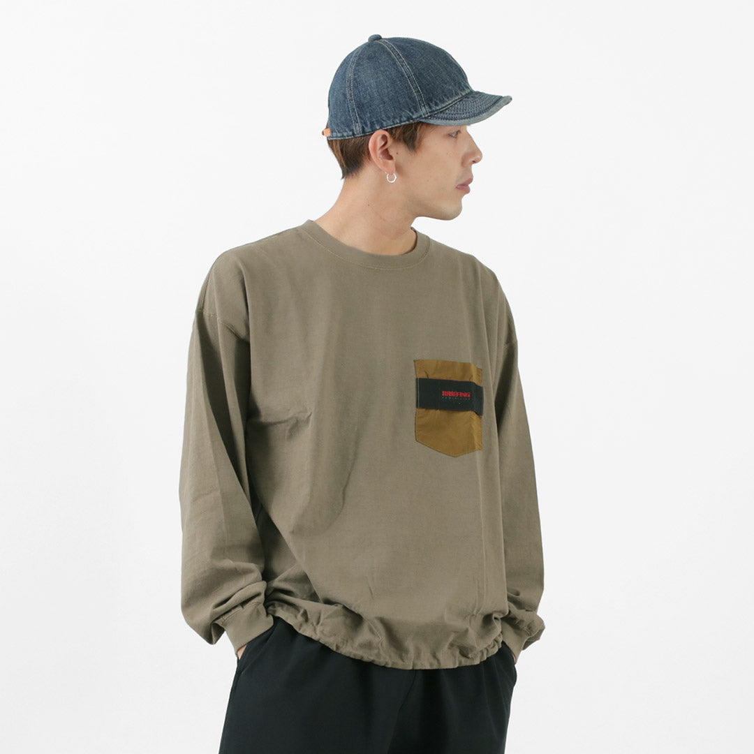 REMI RELIEF × BRIEFING / Long Sleeve T-Shirt 1