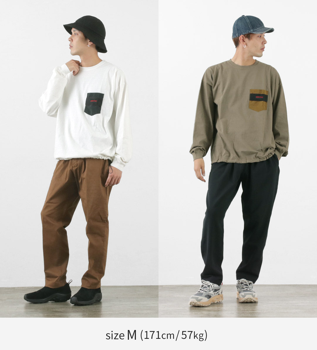 REMI RELIEF × BRIEFING / Long Sleeve T-Shirt 1