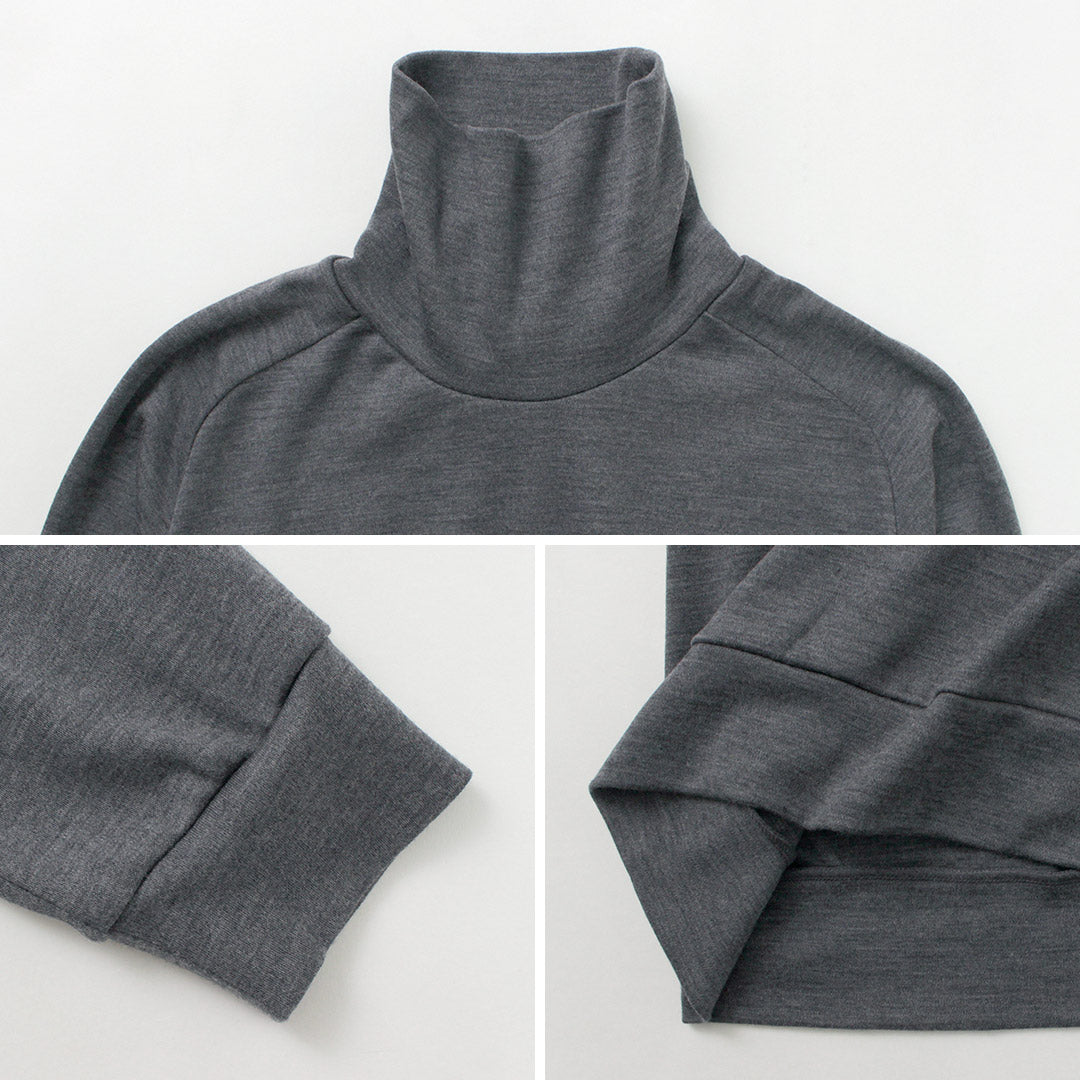 RE MADE IN TOKYO JAPAN / Turtleneck Dress Wool Knit