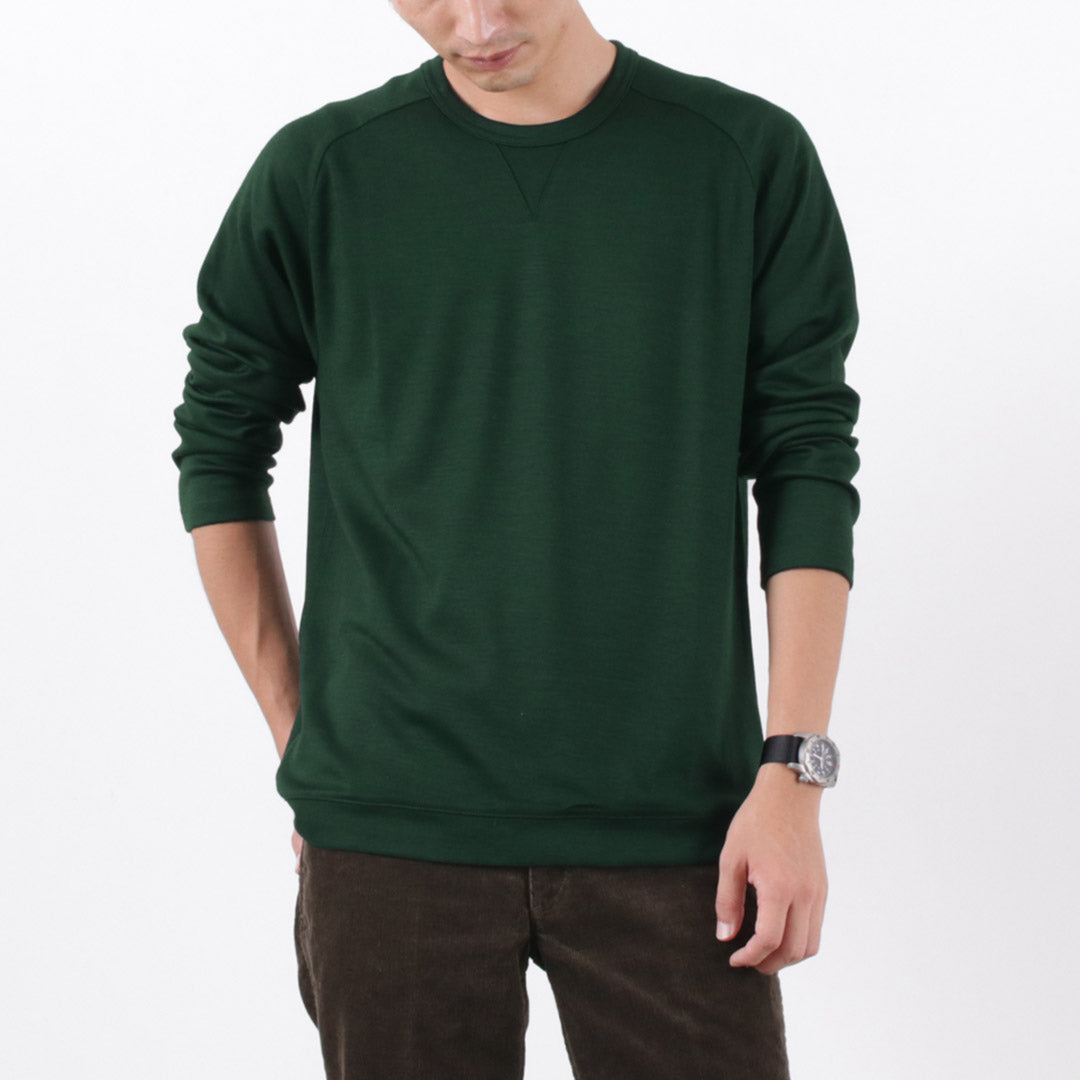 RE MADE IN TOKYO JAPAN / Dress Wool Knit Crew Neck