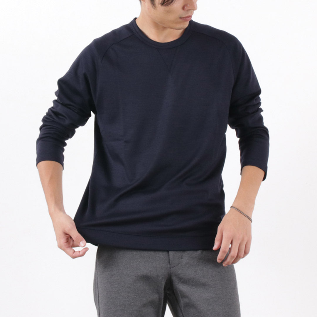 RE MADE IN TOKYO JAPAN / Dress Wool Knit Crew Neck