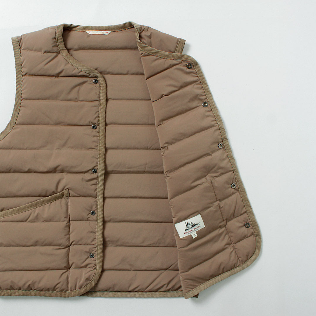VINCENT ET MIREILLE / Stitchless Down Vest