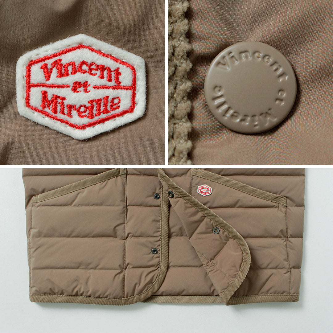 VINCENT ET MIREILLE / Stitchless Down Vest