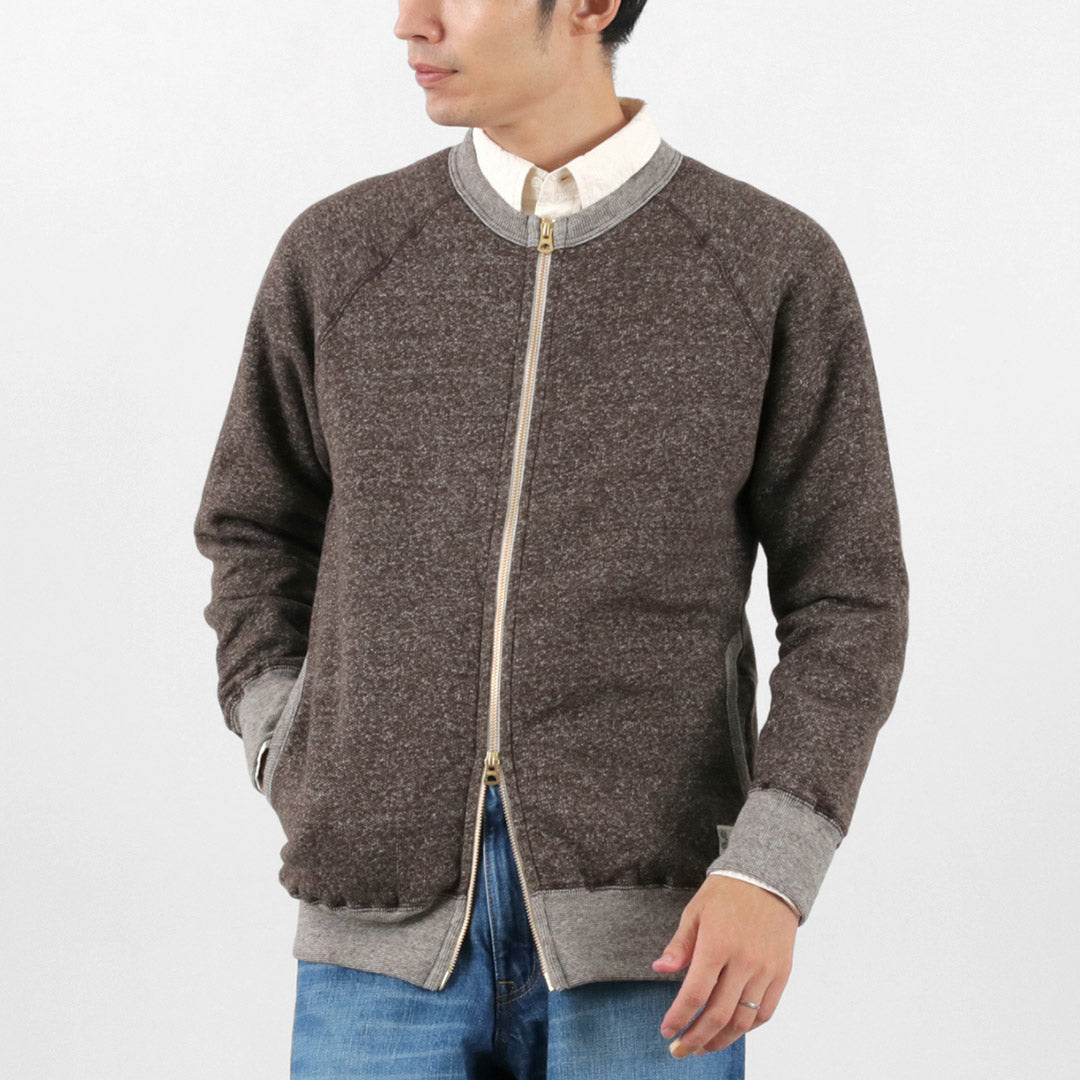 Kepani / Crew Neck Full Zip Sweet Chaqueta