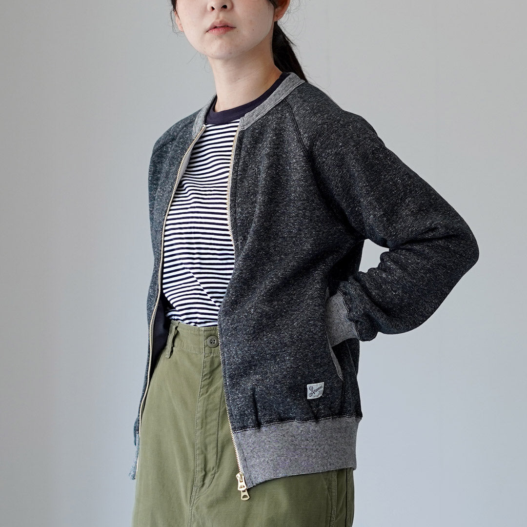 Kepani /船員脖子全拉鍊汗夾克