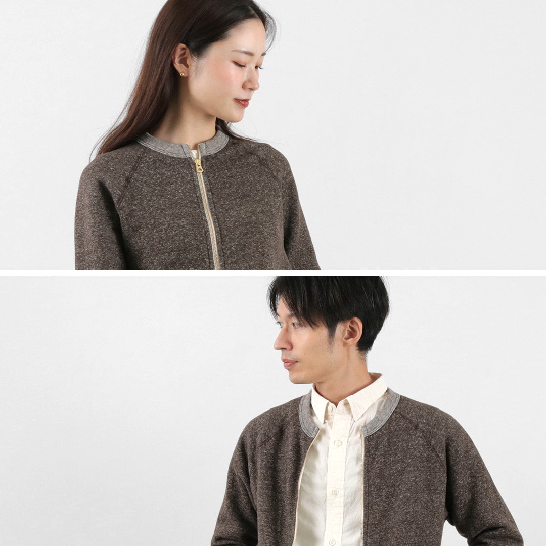 Kepani /船員脖子全拉鍊汗夾克