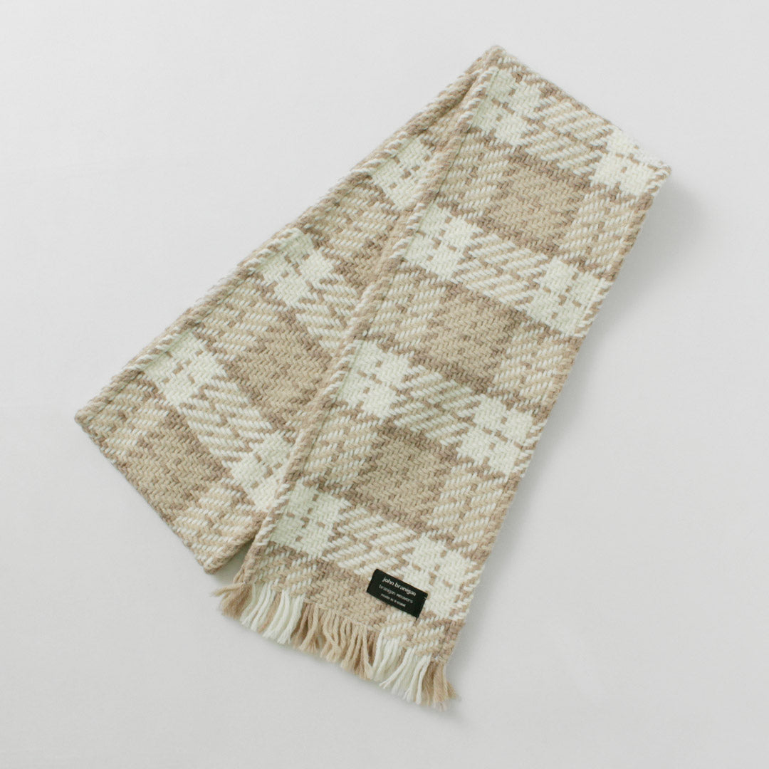 JOHN BRANIGAN / Irish Tweed Knit Scarf Scarf