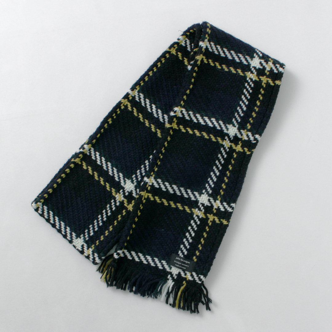 JOHN BRANIGAN / Irish Tweed Knit Scarf Scarf