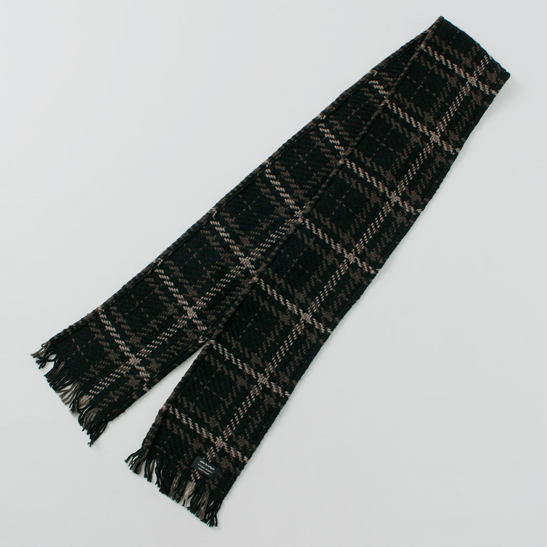 JOHN BRANIGAN / Irish Tweed Knit Scarf Scarf