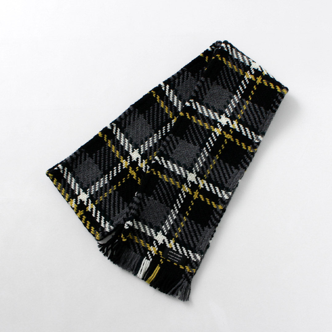 JOHN BRANIGAN / Irish Tweed Knit Scarf Scarf