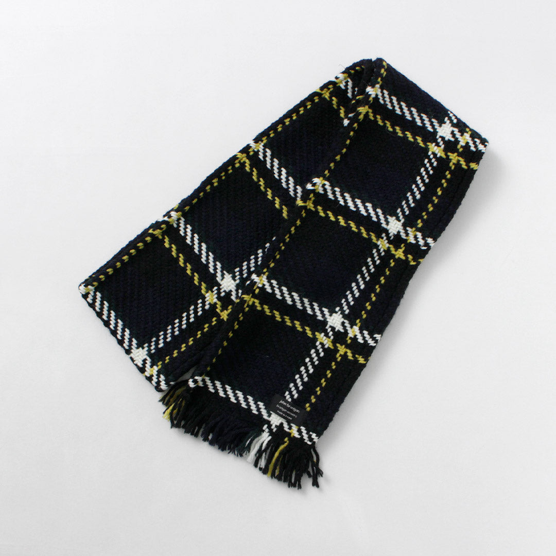 JOHN BRANIGAN / Irish Tweed Knit Scarf Scarf
