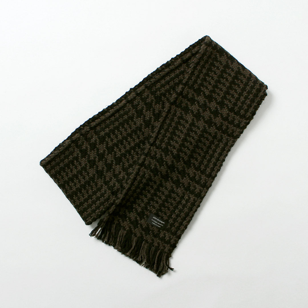 JOHN BRANIGAN / Irish Tweed Knit Scarf Scarf