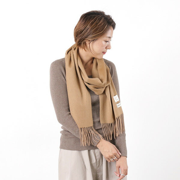 BEEE / Solid cashmere scarf