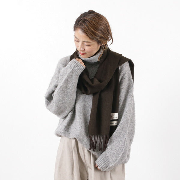 BEEE / Solid cashmere scarf