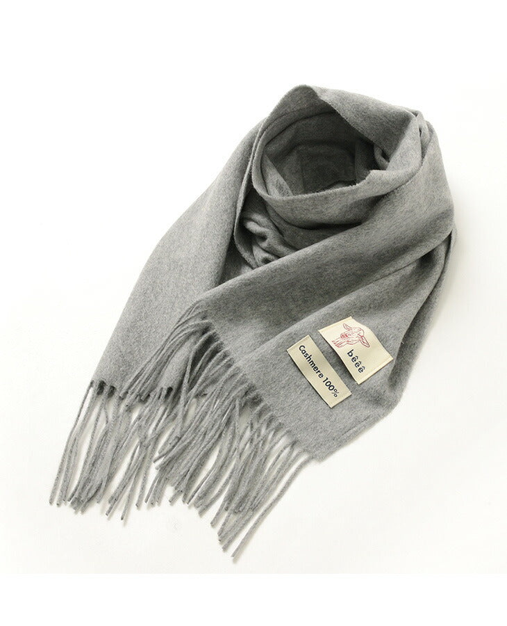 BEEE / Solid cashmere scarf