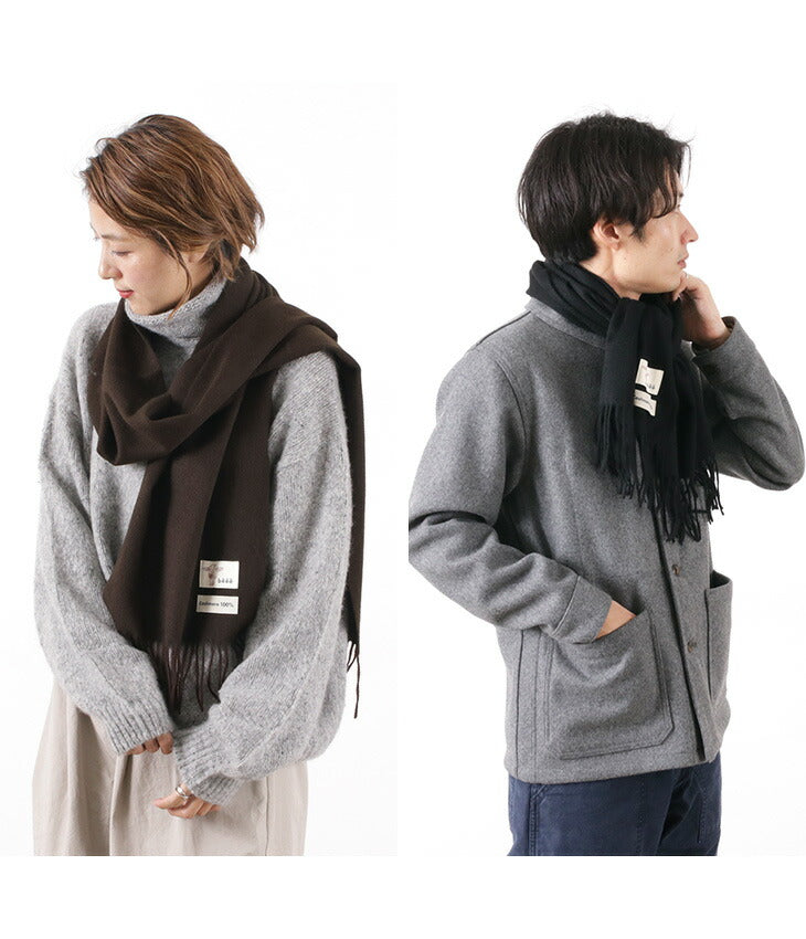 BEEE / Solid cashmere scarf