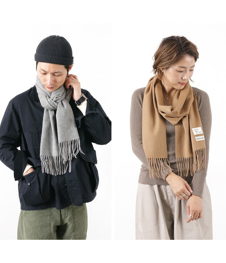 BEEE / Solid cashmere scarf