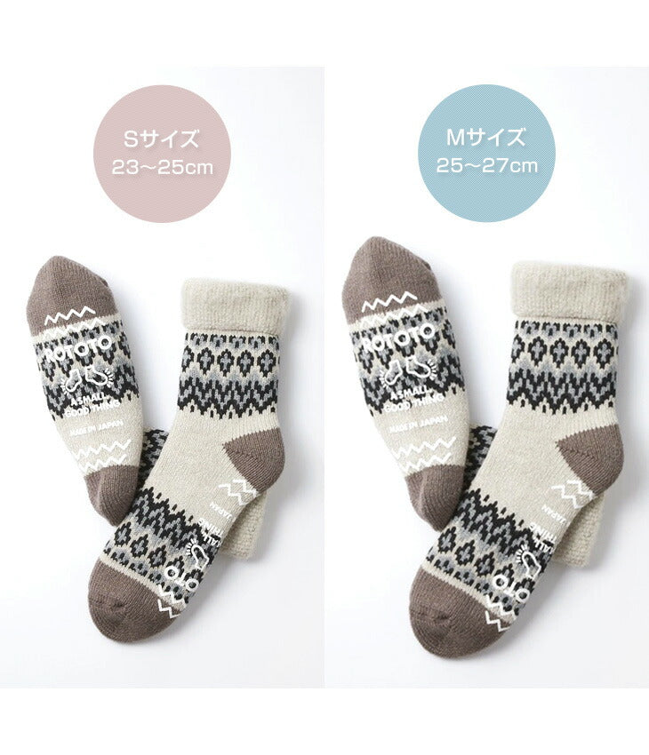 ROTOTO / R1260 Comfy Room Socks NORDIC