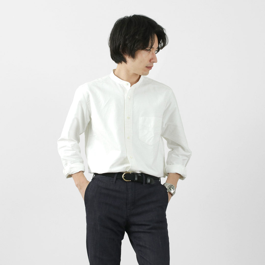 Rococo / American Ox Band Collar Shirt