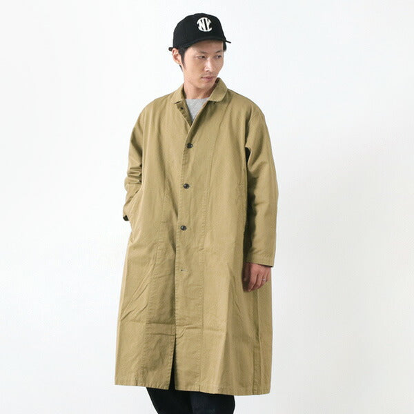 HARVESTY / Chino Cloth Overcoat