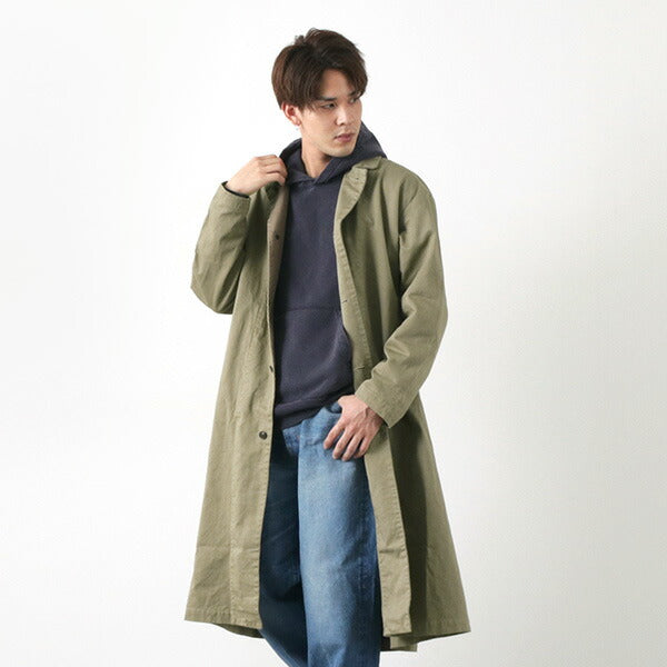 HARVESTY / Chino Cloth Overcoat