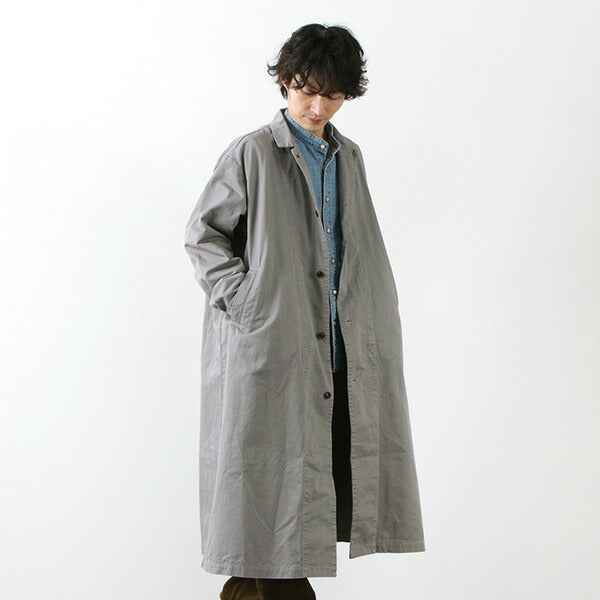 HARVESTY / Chino Cloth Overcoat