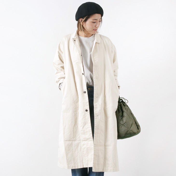 HARVESTY / Chino Cloth Overcoat