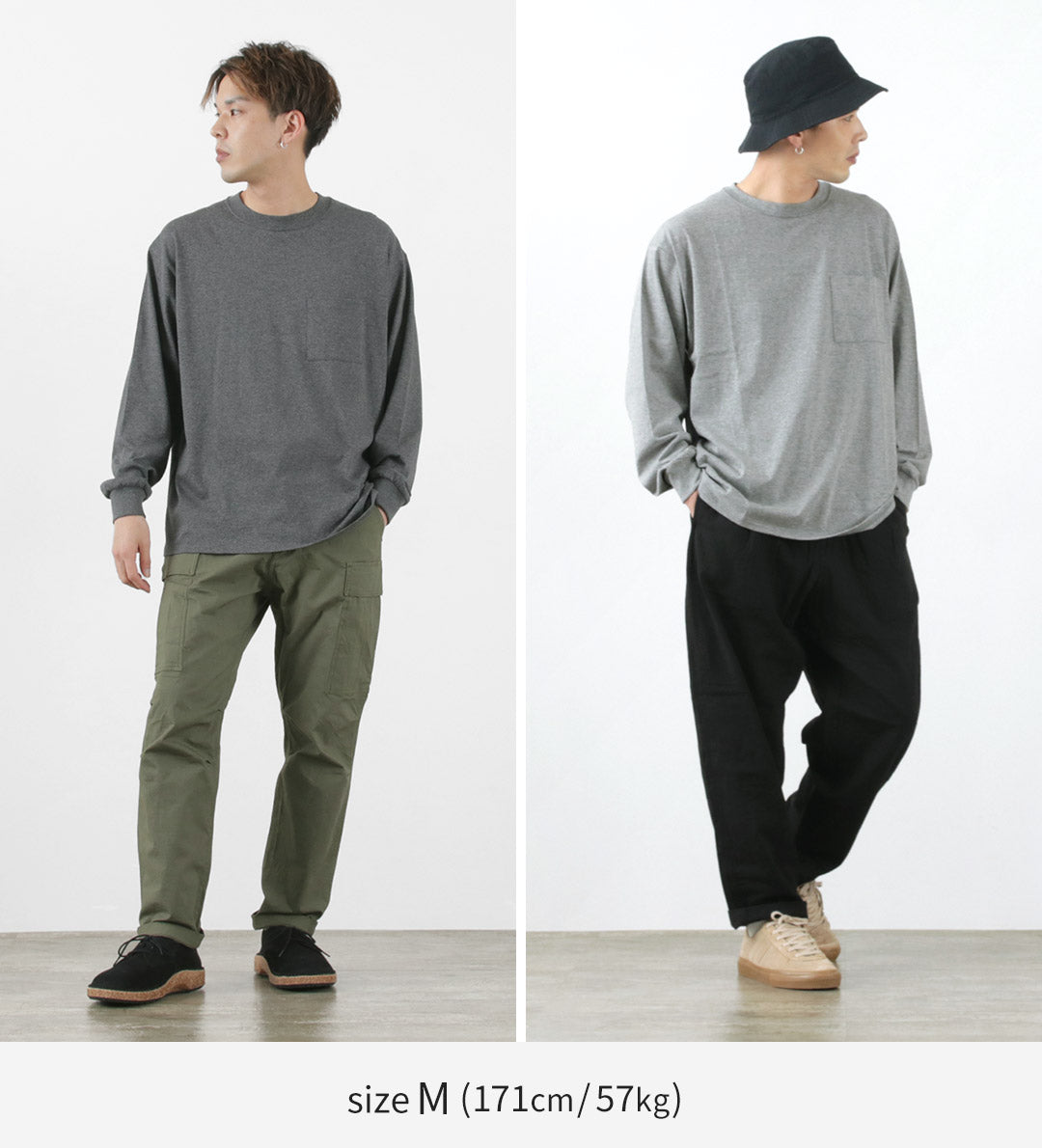 MOC T / Loose Fit Long Sleeve T-Shirt