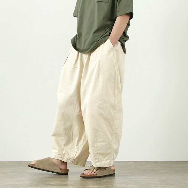 HARVESTY / Cotton Chino Circus Pants